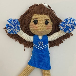 Cheerleader Crochet Doll Pattern