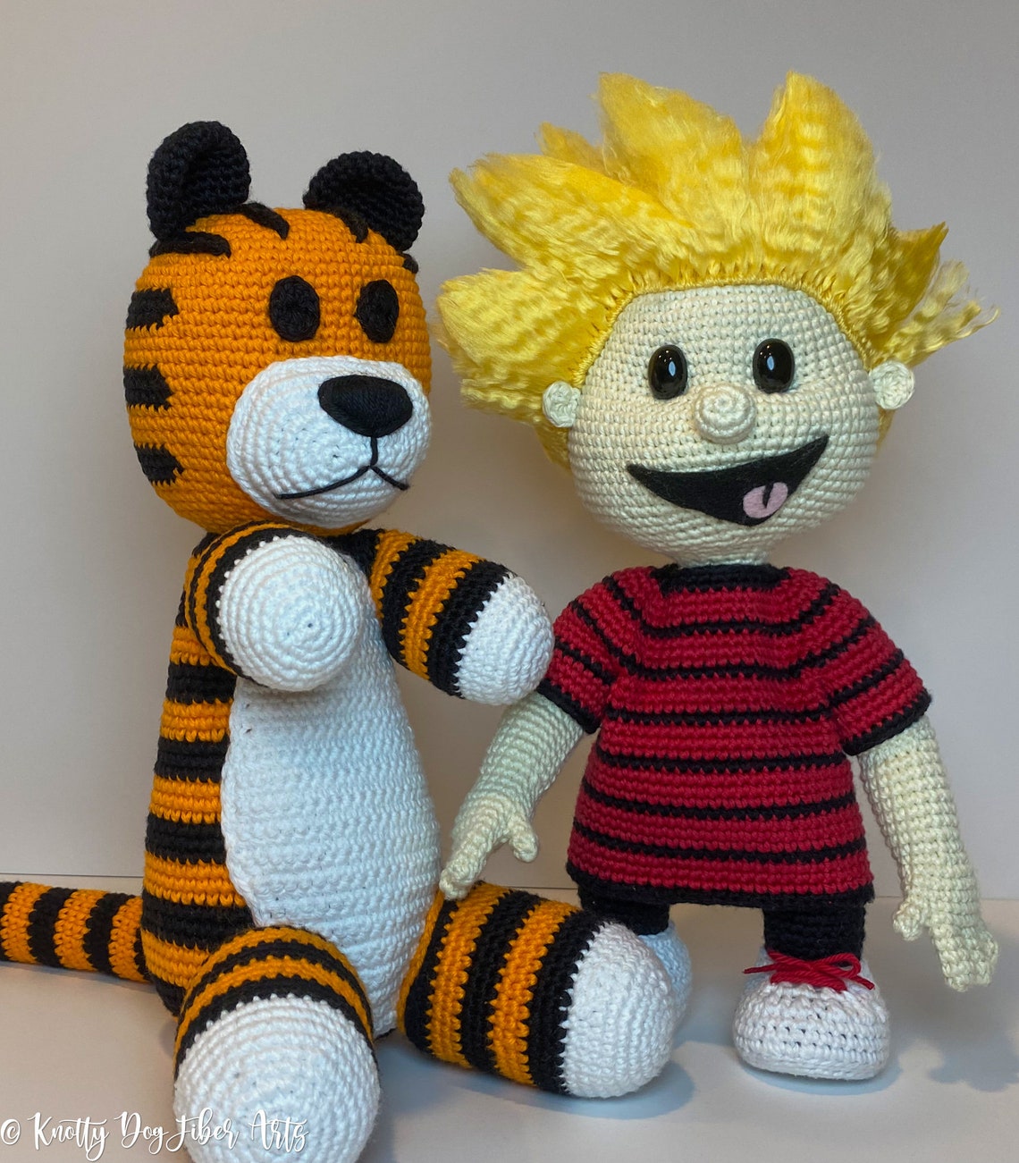 Hobbes Crochet Pattern Tiger Friend Calvin and Hobbes Fan Art Etsy