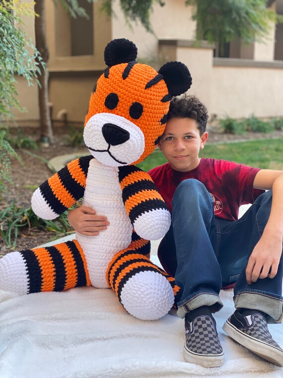hobbes tiger plush