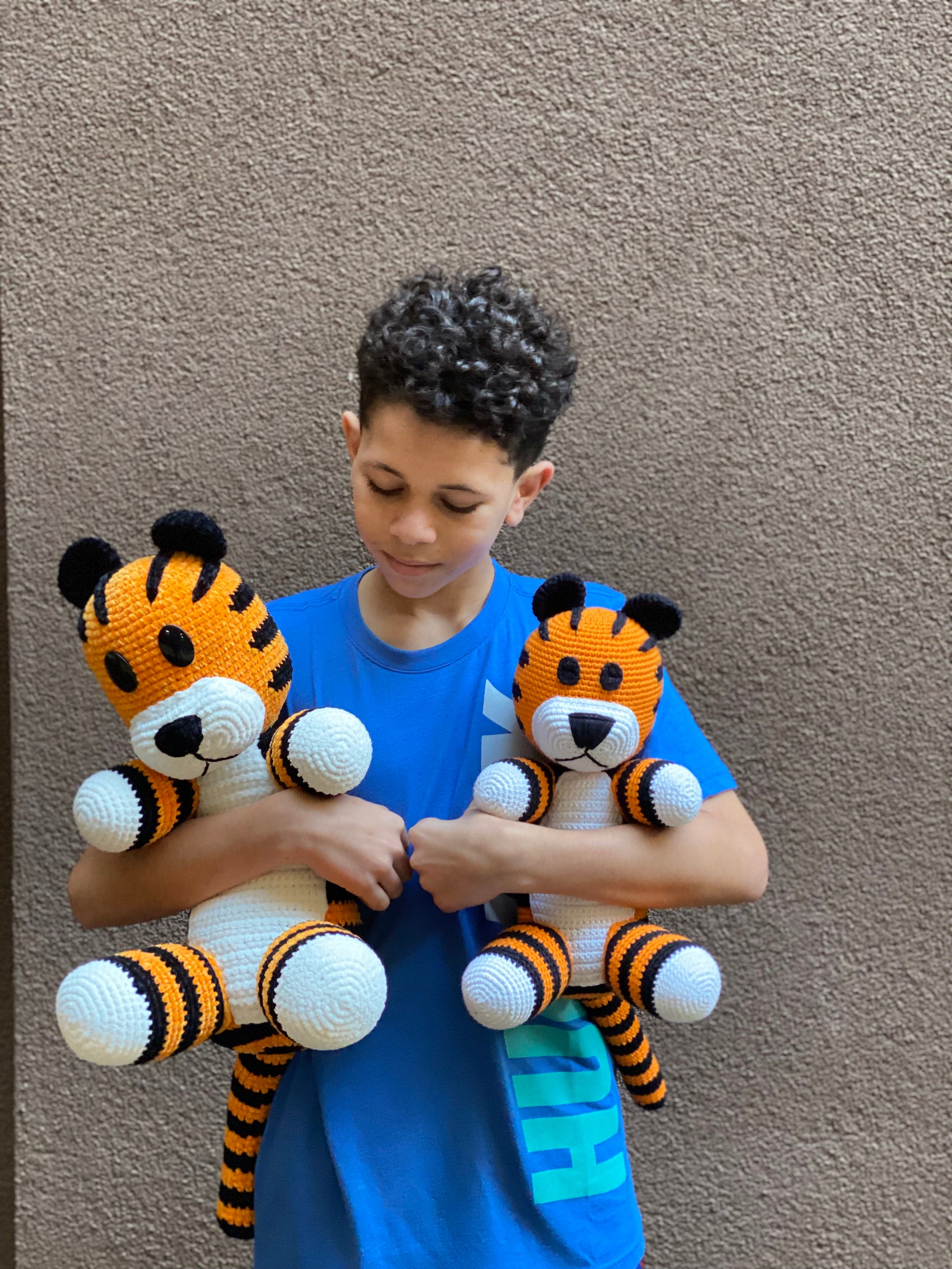 hobbes tiger plush