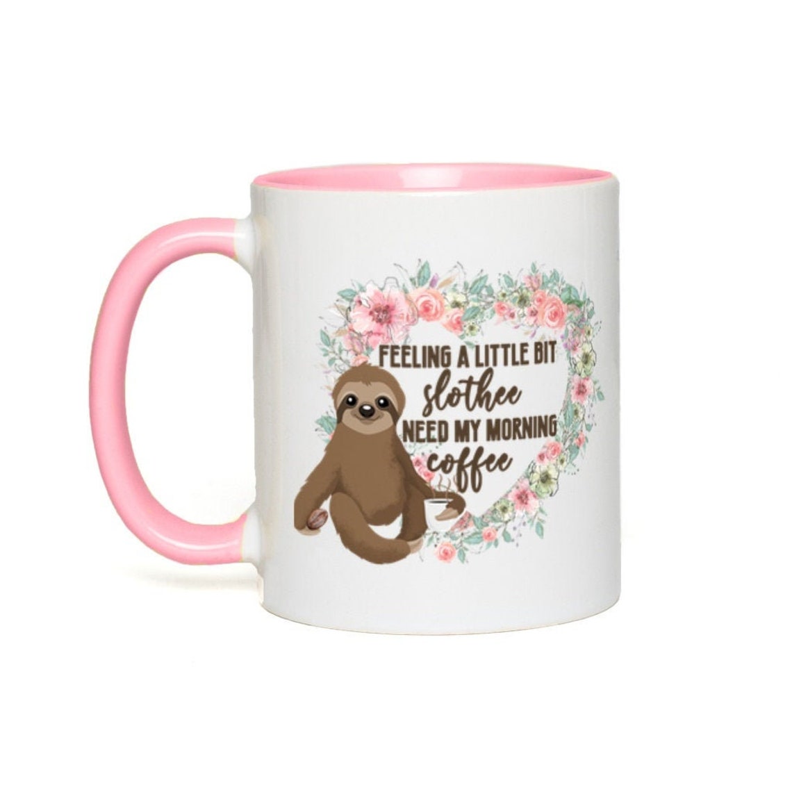 Sloth Mug Feeling Slothee Funny Sloth Mug Sloth Gifts Sloth - Etsy Israel