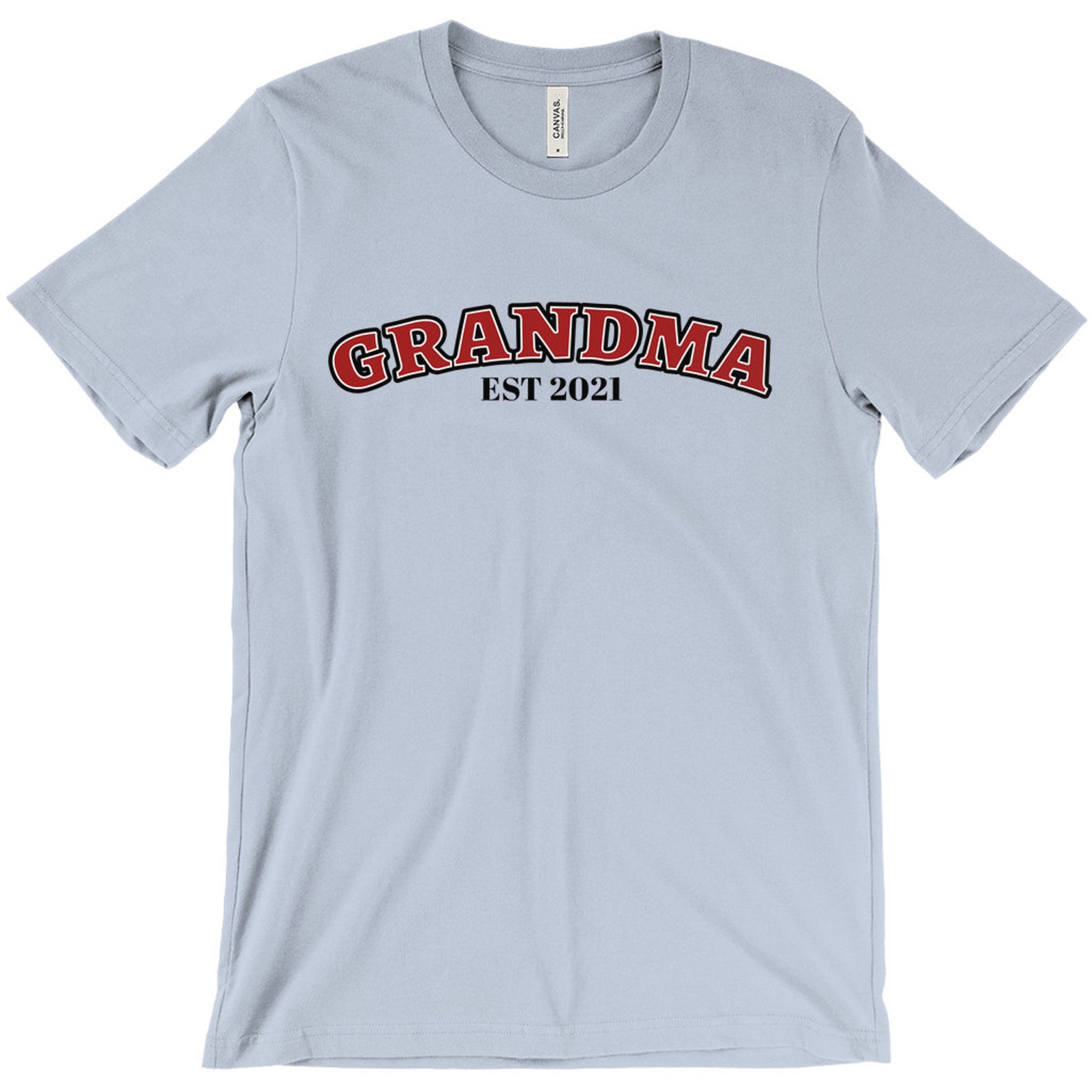 Grandma Est Shirt Grandma Shirt New Grandma Gift Grandma - Etsy