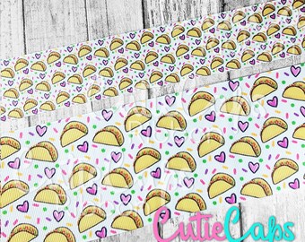 Taco Ribbon , Sold by 5yd rolls