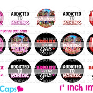 1&quot; Roblox Design #2 inspiriert BCI, inspiriert 15 Roblox digitale Bilder, Bci (DIGITAL DOWNLOAD)