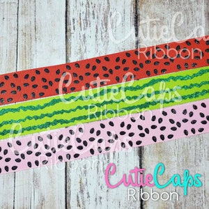 7/8 Watermelon grosgrain ribbon, 5 YARD ROLLS