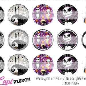 1&quot; Meant to be Bci, 15 Pumpkin King bottlecap images DIGITAL DOWNLOAD