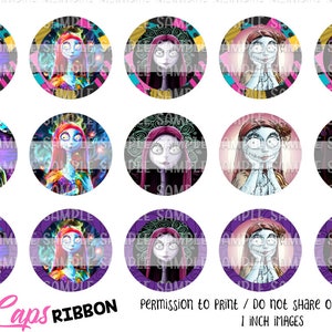 1&quot; Meant to be Bci, 15 Pumpkin King bottlecap images DIGITAL DOWNLOAD