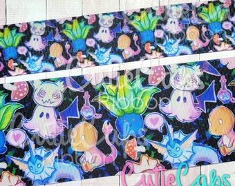 Dark Catch Em' All Friends Grosgrain Ribbon, 5yards size 1.5in or 3in