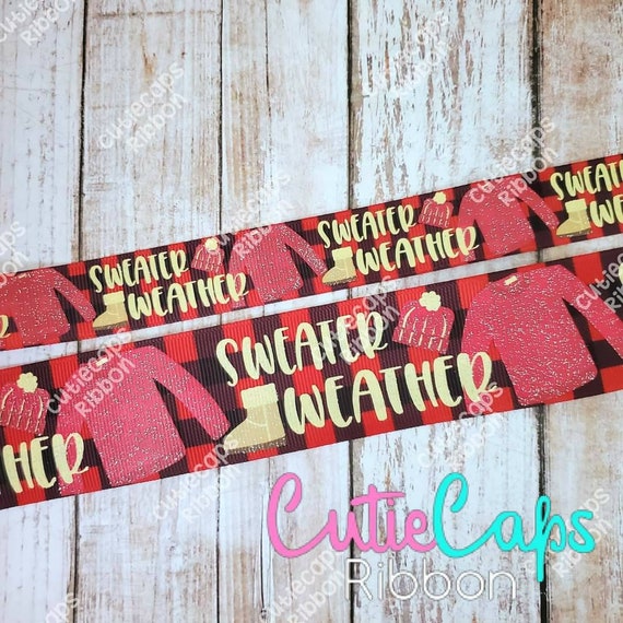 78 Sweater Weather Grosgrain Ribbon