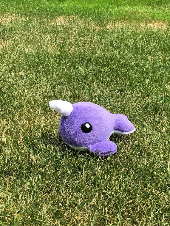 purple narwhal stuffed animal