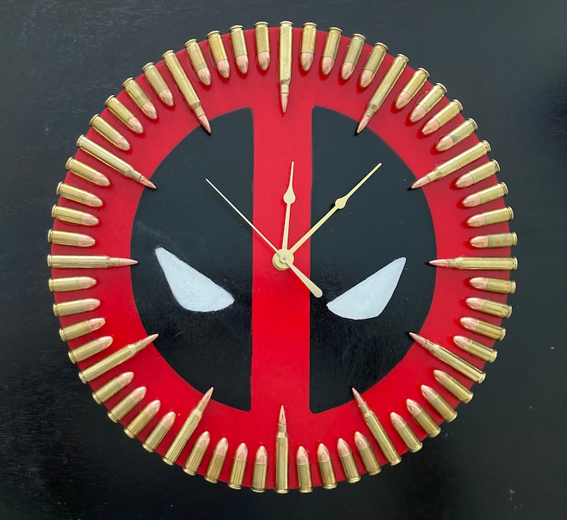 deadpool head alarm clock