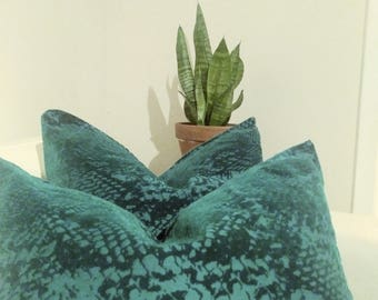Green Decorative Pillow Covers