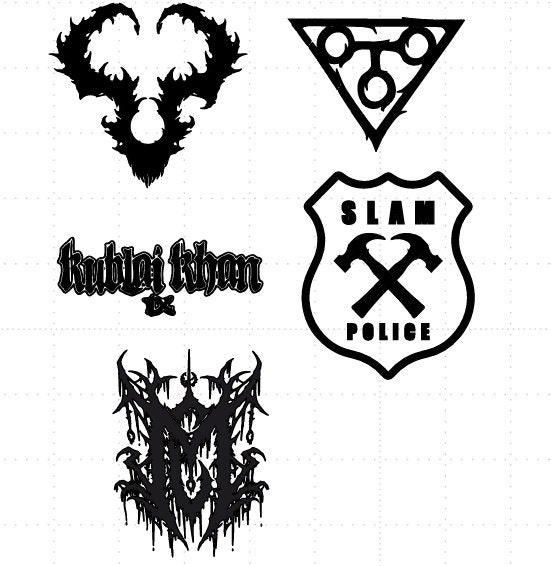 Custom images SET Vinyl Decal Sticker Custom Made to Order