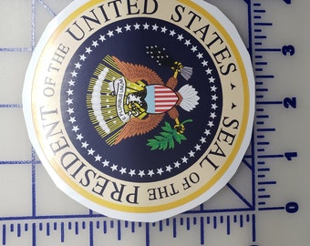 President of the United States USA Official Seal   replica Logo Vinyl Decal