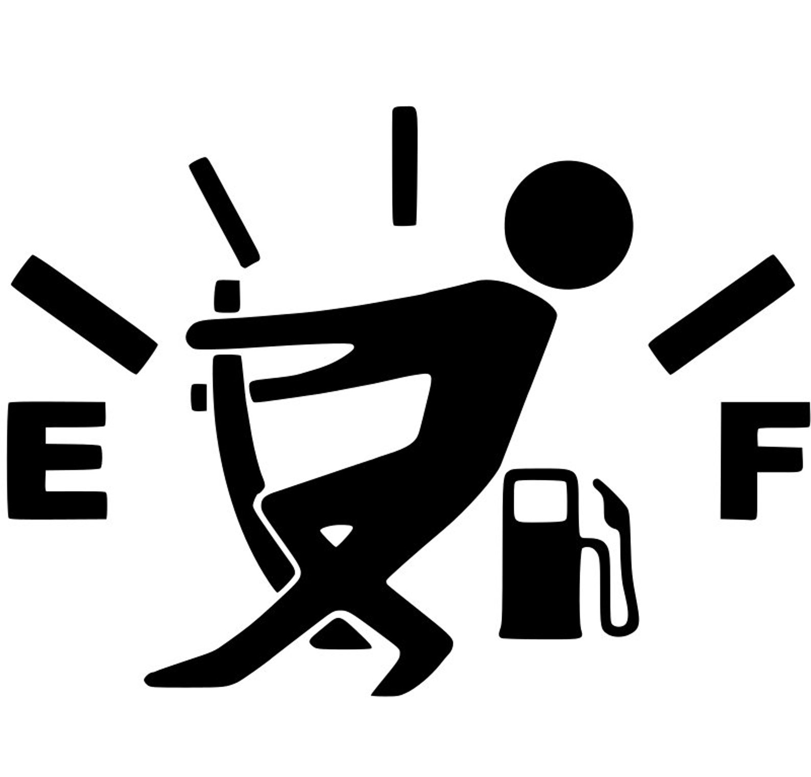 Vehicle Gas Door Decal Car Truck Window Vinyl Sticker Custom Expensive