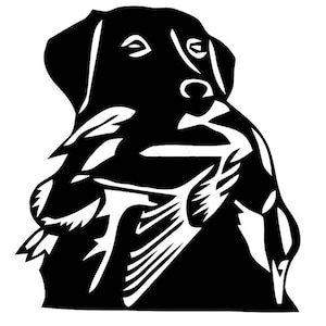 Hunting Bird Dog Vinyl Decal Sticker Custom Made to Order puppy, ducks goose