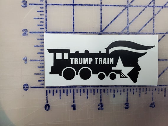 Barbie All American Pegatina Trump Para Parachoques - 3.5 X 3.5 Pulgadas, Diseño Republicano, Fácil Aplicación Calcomanía Trump Parachoques