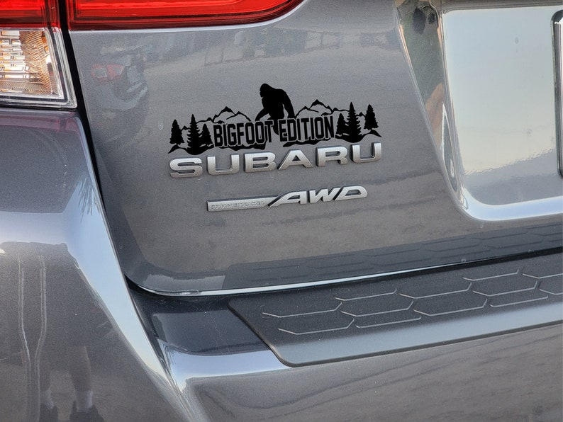 Bigfoot Edition Sub Cross Vinyl Decal Sticker Custom Made to - Etsy