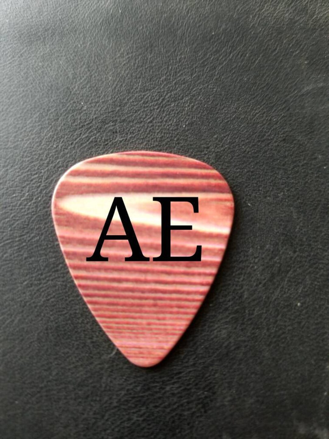 ONE Custom Engraved Guitar Pick choose Beautiful Type and Design Guitar
