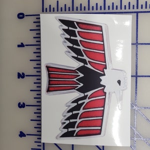 Vintage Fire b P replica Logo Vinyl Decal