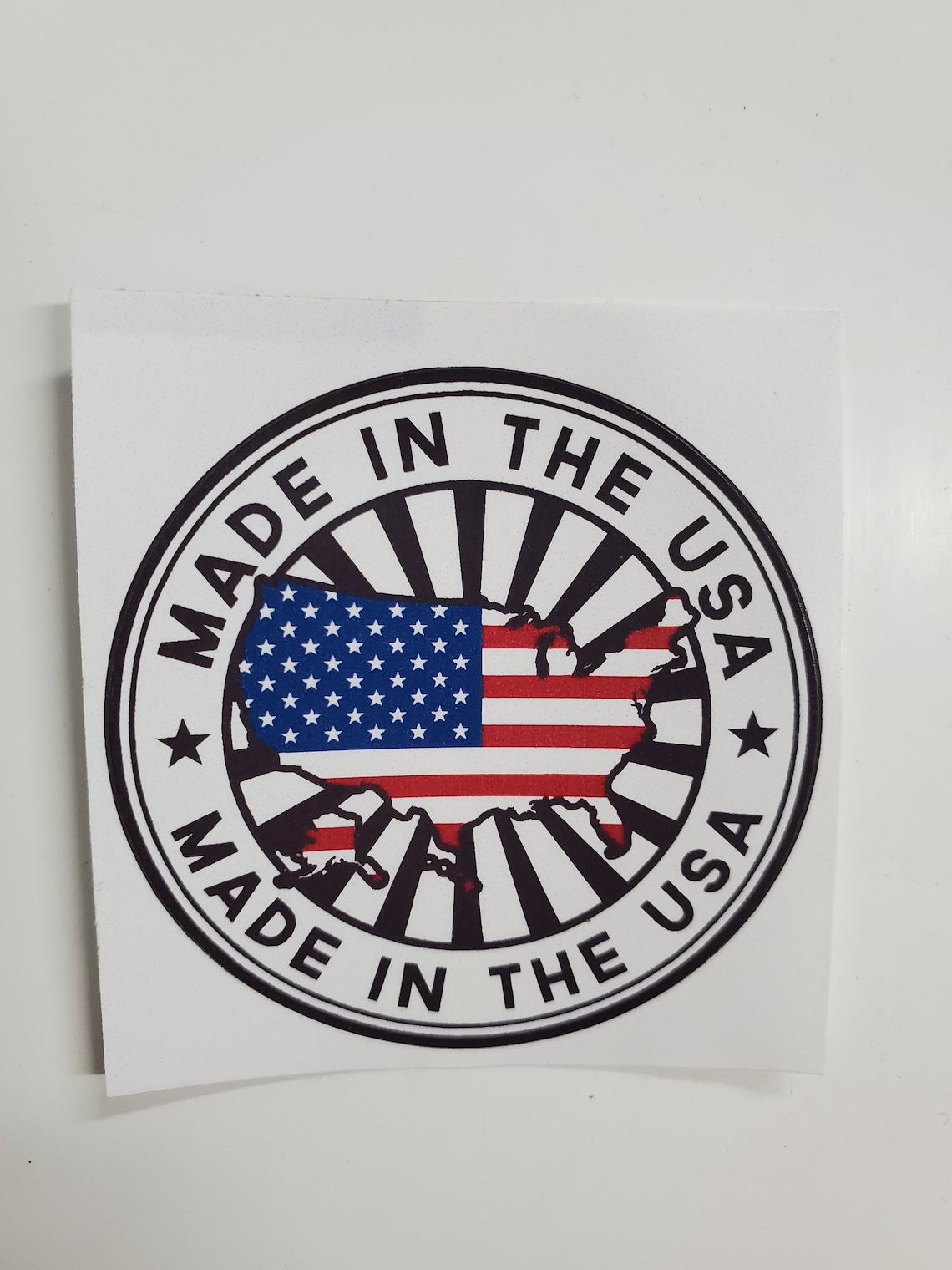 Made in America American Pride of the USA Vinyl Decal Sticker - Etsy