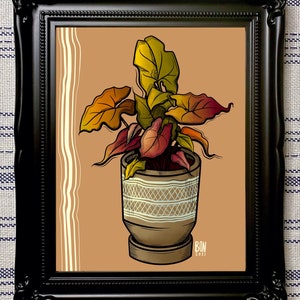 Fall/Autumn Plant in Bohemian Planter