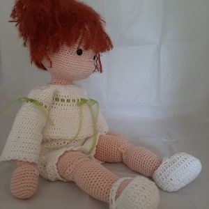 Pattern in US English, Cherry articulated doll, crochet pattern image 6