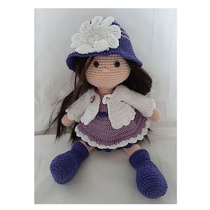 French tutorial, Lulu doll, crochet pattern