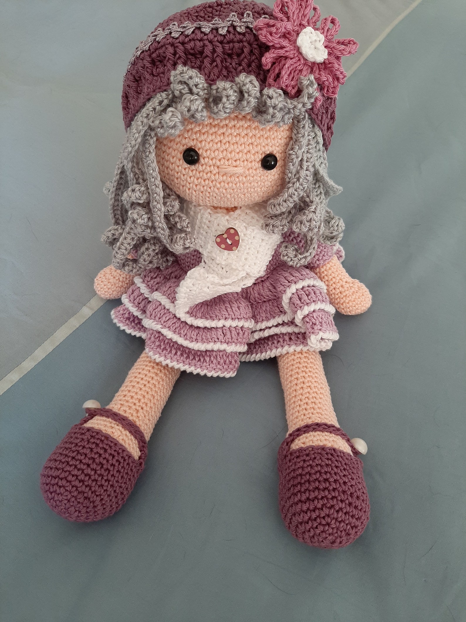 Tutoriel en français Poupée Myrtille modèle au crochet | Etsy