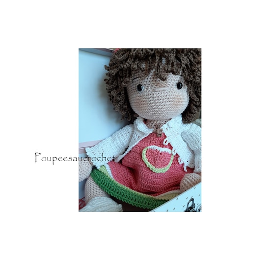 Tutorial crochet mu eca Caroline disfraz de frutas vestido