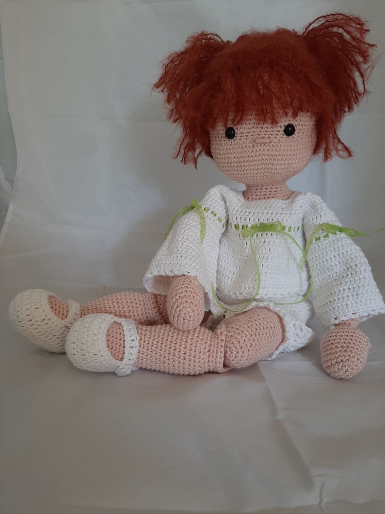 Pattern in US English, Cherry articulated doll, crochet pattern image 9