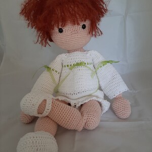 Pattern in US English, Cherry articulated doll, crochet pattern image 10
