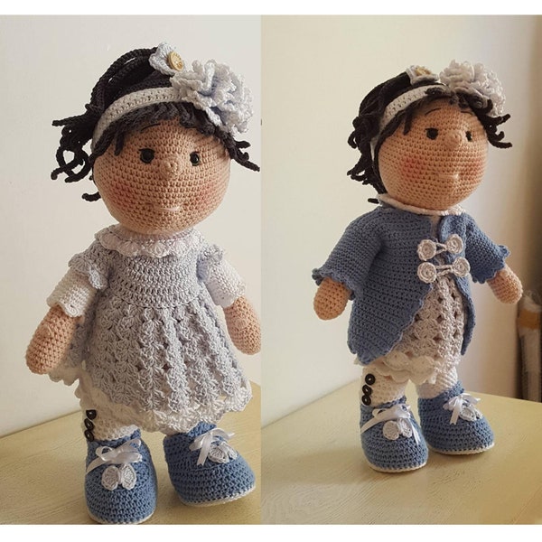 Tutoriel en français ,  Poupée la coquine, Crochet, Pattern, Patron, Tutoriel, Amigurumi, Poupée