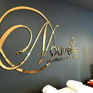 Laser Cut 3D Logo Sign: Custom Business Signboard