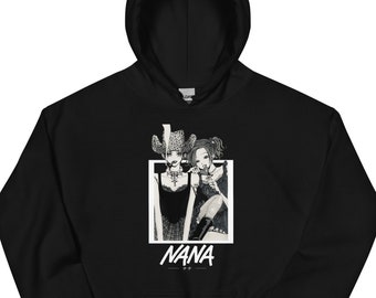 Nana Anime Unisex Hoodie, Nana & Hachi Hoodie, Black Stones Hoodie, Nana Osaki Manga Hoodie, Blast Hoodie