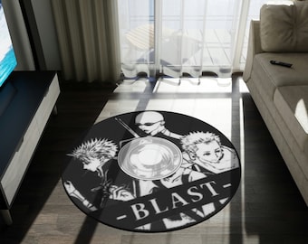 Nana anime round rug, Anime rug, Blast rug, Manga rug decor