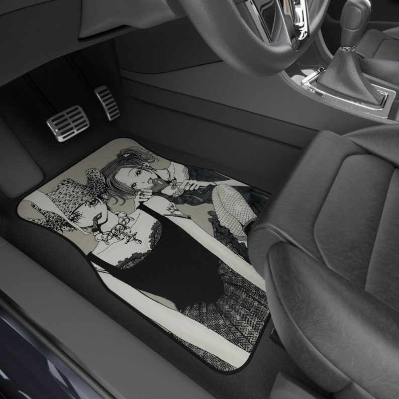 Alfombrilla de coche de anime Nana con varios diseños, alfombrilla de coche Nana Osaki, alfombrilla de coche Shin, alfombrilla de coche de anime, bonitos accesorios para coche imagen 3