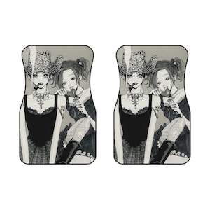 Alfombrilla de coche de anime Nana con varios diseños, alfombrilla de coche Nana Osaki, alfombrilla de coche Shin, alfombrilla de coche de anime, bonitos accesorios para coche Design 1