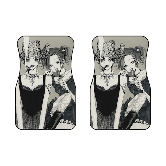 Nana anime car mat multiple designs, Nana Osaki car floor mat, Shin car mat, Anime car mat, Cute car accessories
