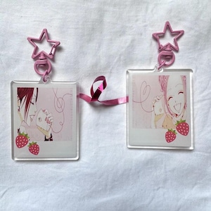 Nana Osaki keychain, Nana Komatsu keychain, Nana anime keychain, Shoujo merch