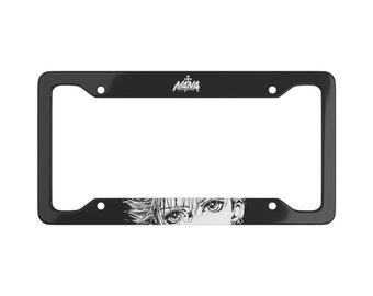 Nana anime license plate frame, Shin license plate frame, Nana osaki license plate frame, Anime license plate