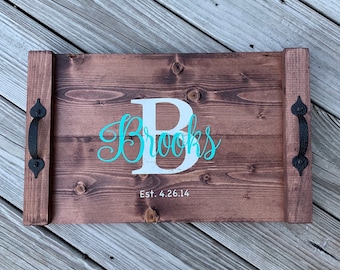Tabla de charcutería/bandeja para servir personalizada