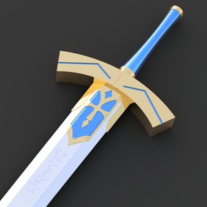 Fate Excalibur 3D Print Files (STL)