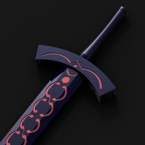 Fate Excalibur Morgan 3D Print Files (STL)