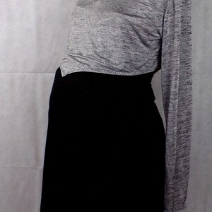 Robe D’allaitement à Capuche Sosolism - Hiver - Tissu Doux élastique Pour Maman Allaitante - 7