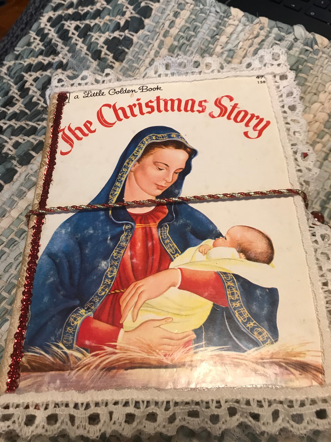 Little Golden Book the Christmas Story Journal Etsy