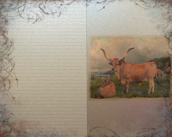 Longhorn Stampede - Digital Journal Kit