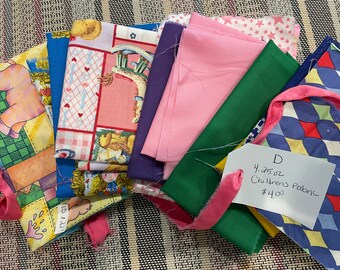 Children's Calico Fabrics D