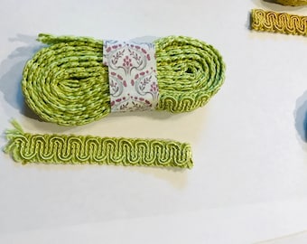 Light Lime Green Gimp Trim