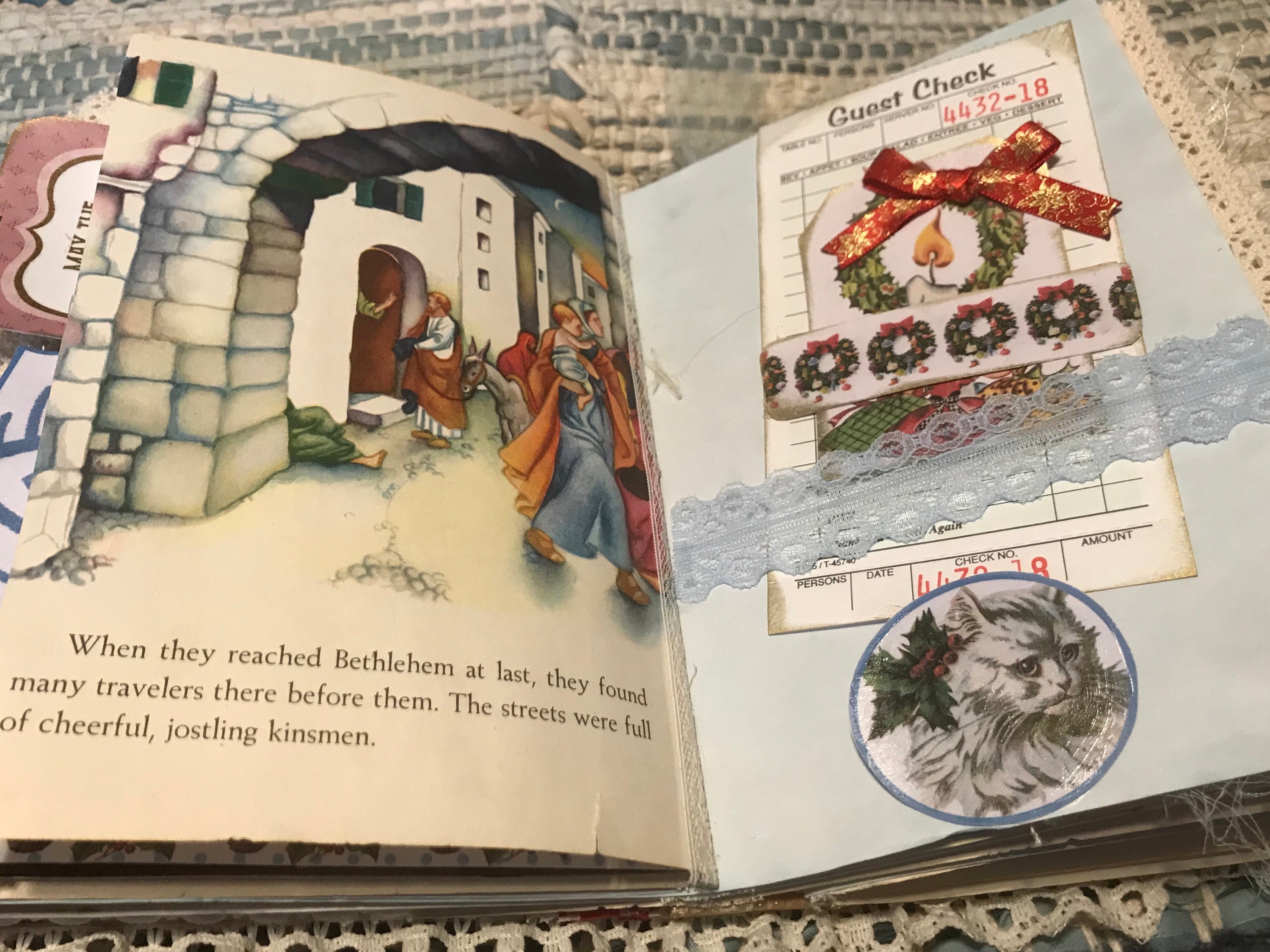 Little Golden Book the Christmas Story Journal Etsy